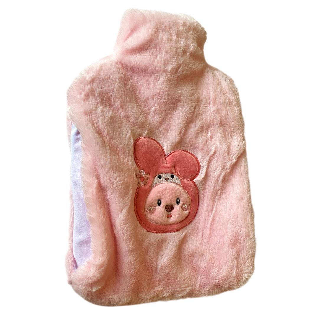 کیسه آب گرم مدل مخملی جیب دار کد 3-4437