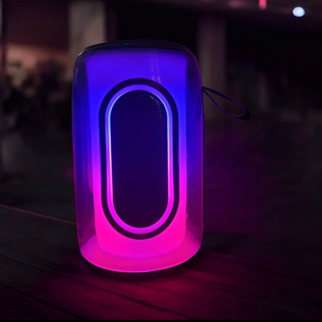 اسپیکر بلوتوثی قابل حمل مدل R-G-B LIGHT- up