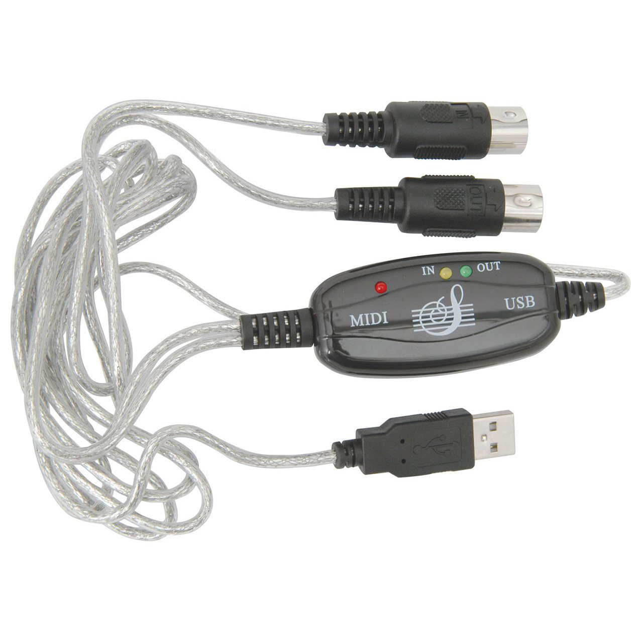 کابل تبدیل midi به USB مدل AM01