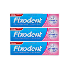 چسب دندان مصنوعی فیکسودنت مدل Original وزن 40 گرم مجموعه 3 عددی