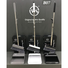 ست جارو و خاک انداز دبلیو اِس مدل شانه دار کد 07