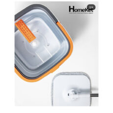 ست سطل و زمین شوی چرخشی هوم کت مدل ملورین