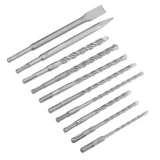 ست مته و قلم چهار شیار رونیکس مدل RH-5048 سایز 8 تا 16 میلی‌متر مجموعه 10 عددی