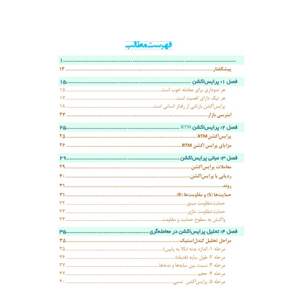کتاب مفاهیم و کلیات پرایس اکشن RTM اثر سلیمه صدیقی و دکتر سمیه محمدی انتشارات باوین