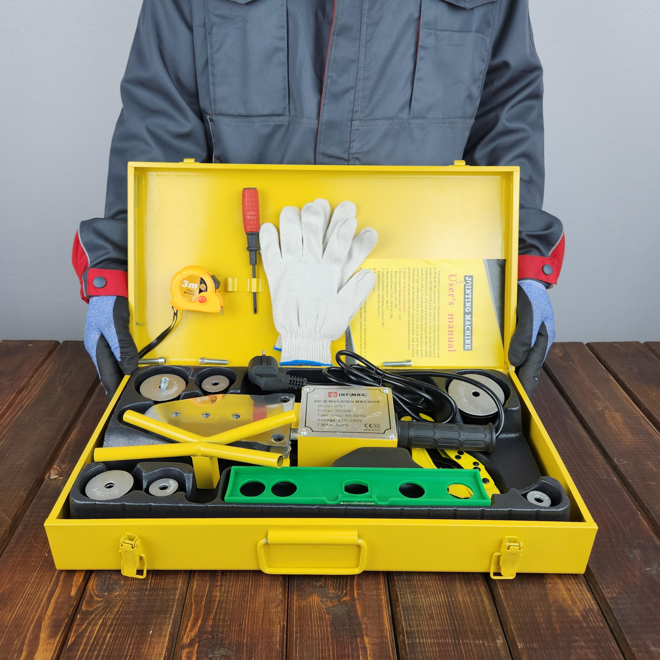 دستگاه جوش لوله سبز اینتیمکس مدل 0721 مجموعه 9 عددی