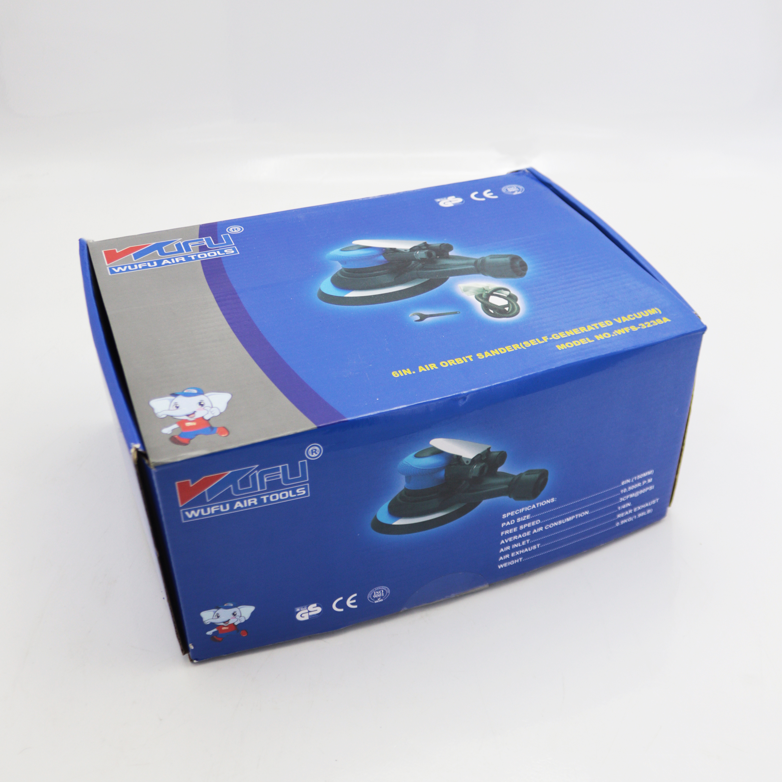 دستگاه سنباده زن ووفو مدل وکیوم دار کد YP-BA LAVAZM-6INCH