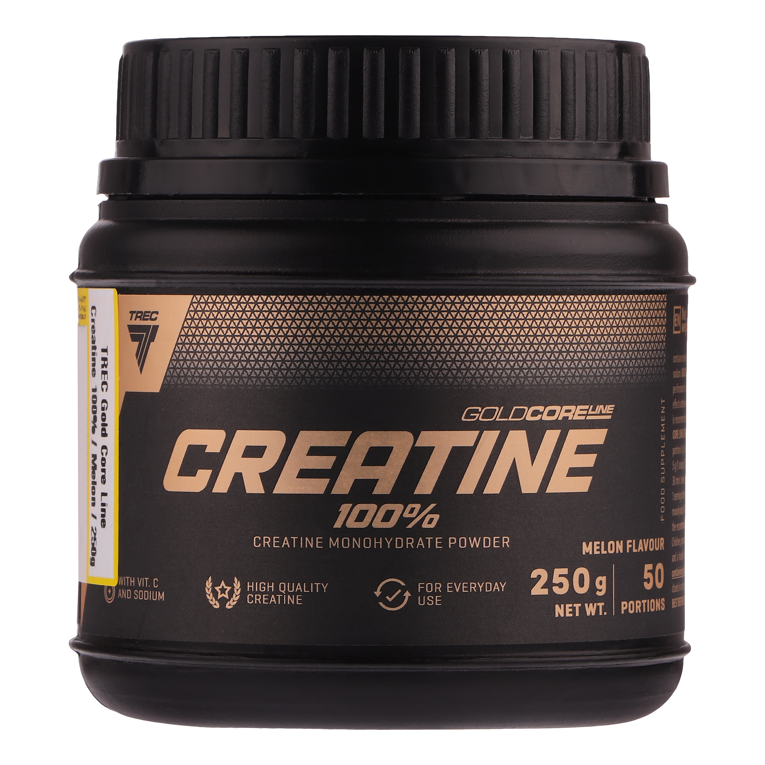 پودر کراتین مونوهیدرات صد در صد با طعم طالبی ترک نوتریشن - 250 گرم