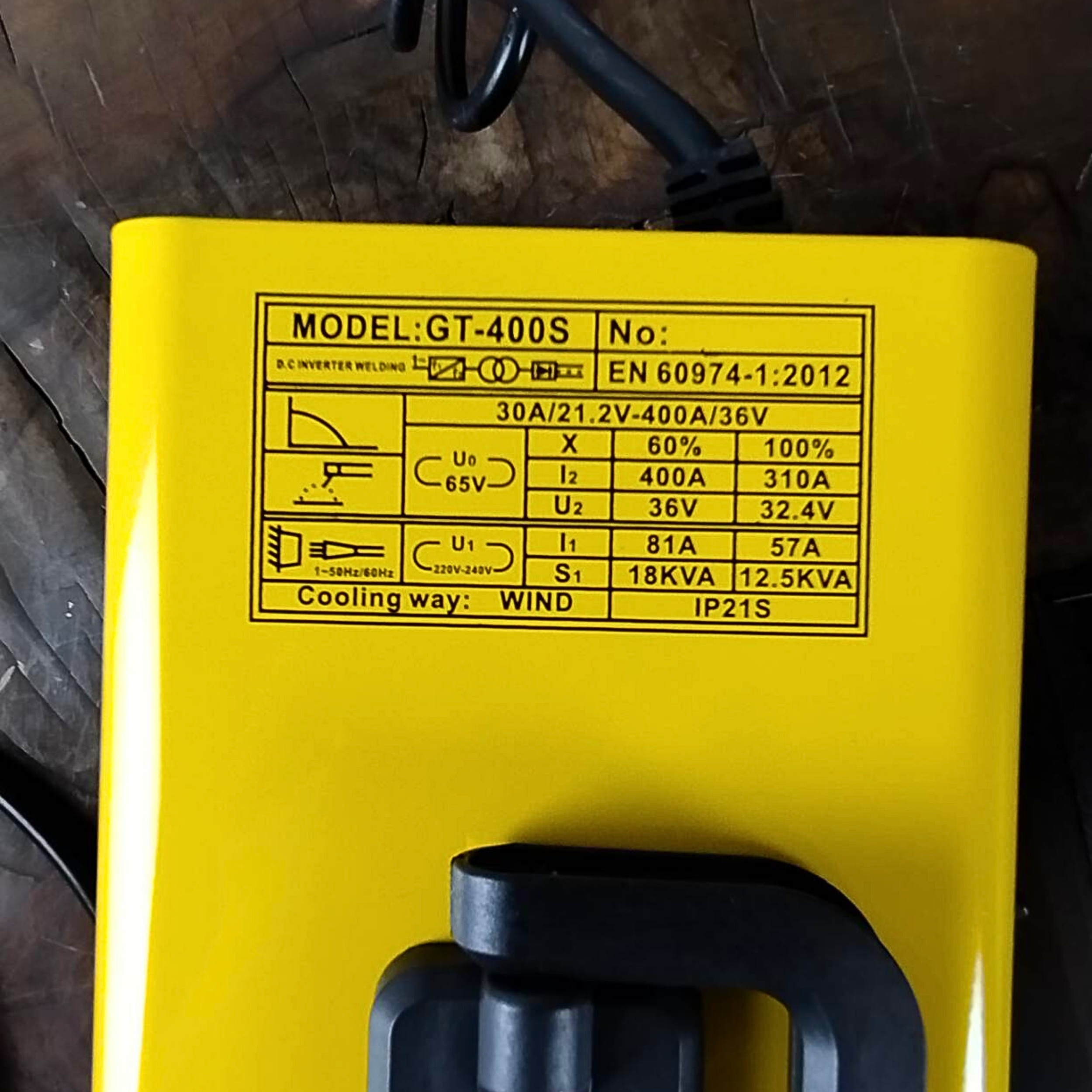 دستگاه جوش 400 آمپر اینتیمکث مدل GT-400