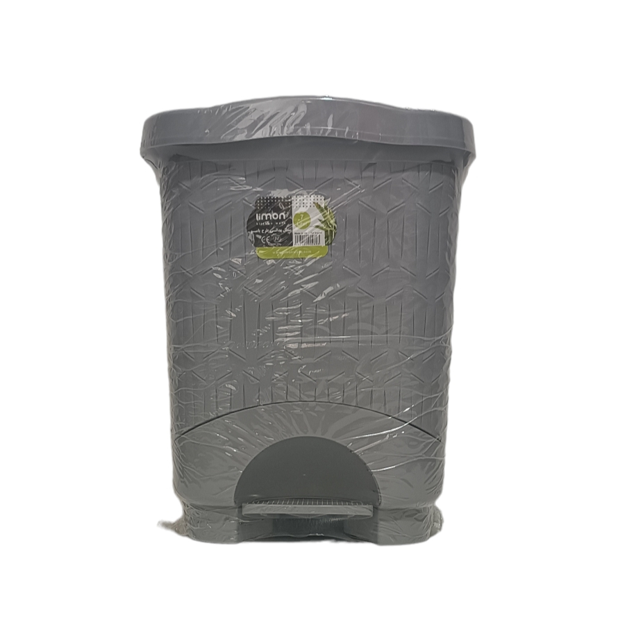 سطل زباله پدالی لیمون مدل چهارگوش
