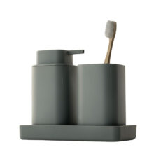 ست سرویس بهداشتی 3 تکه کنتراست مدل مربع