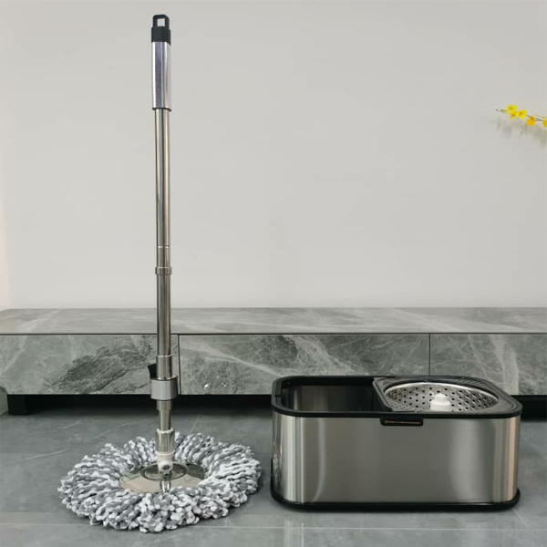 ست سطل و زمین شوی دبلیو اس مدل SS20 به همراه سری یدک مجموعه 10 عددی