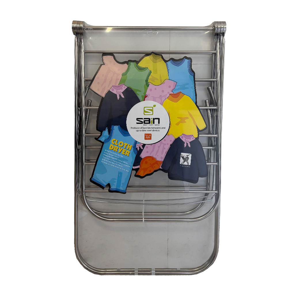 بند رخت ساین مدل استیل تاشو کد 220