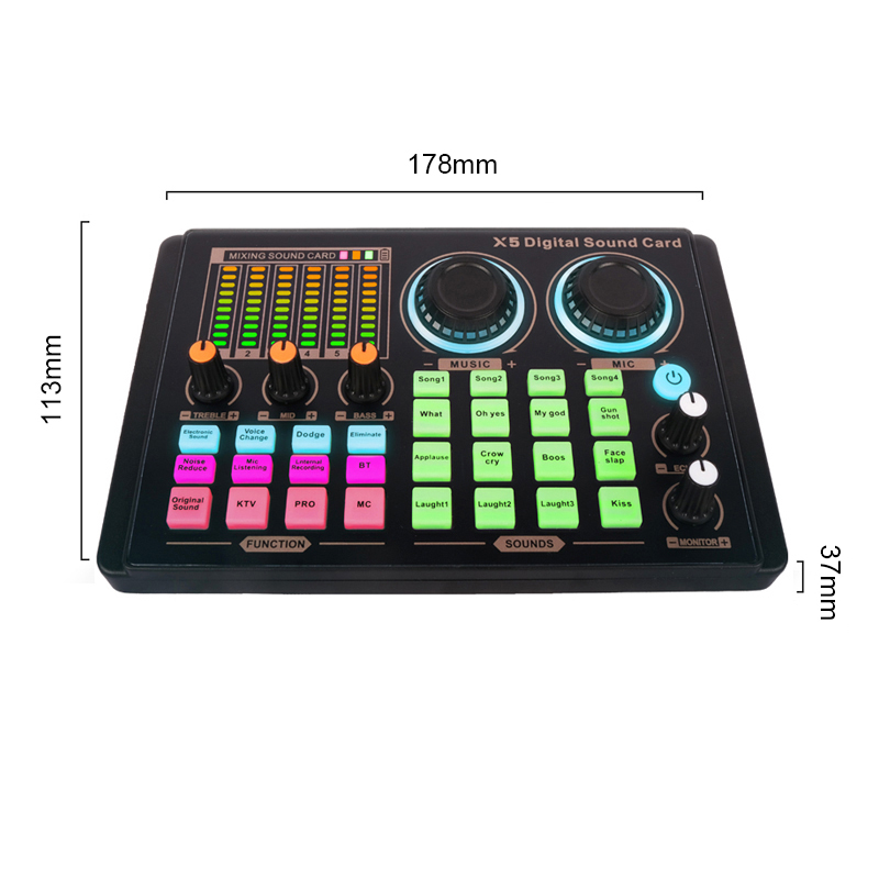 کارت صدا مدل X5