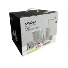 ست سرویس بهداشتی 6 پارچه لیمون مدل گرد