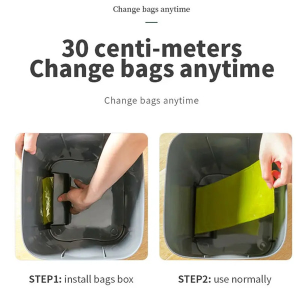 سطل زباله مدل  هوشمند کد Y8620A / 12L