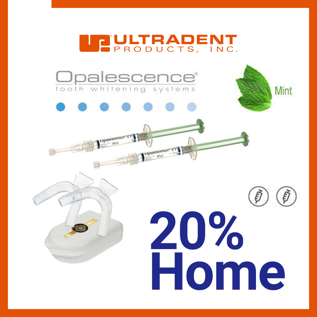 بلیچینگ سفید کننده دندان اوپالسنس مدل Home20%