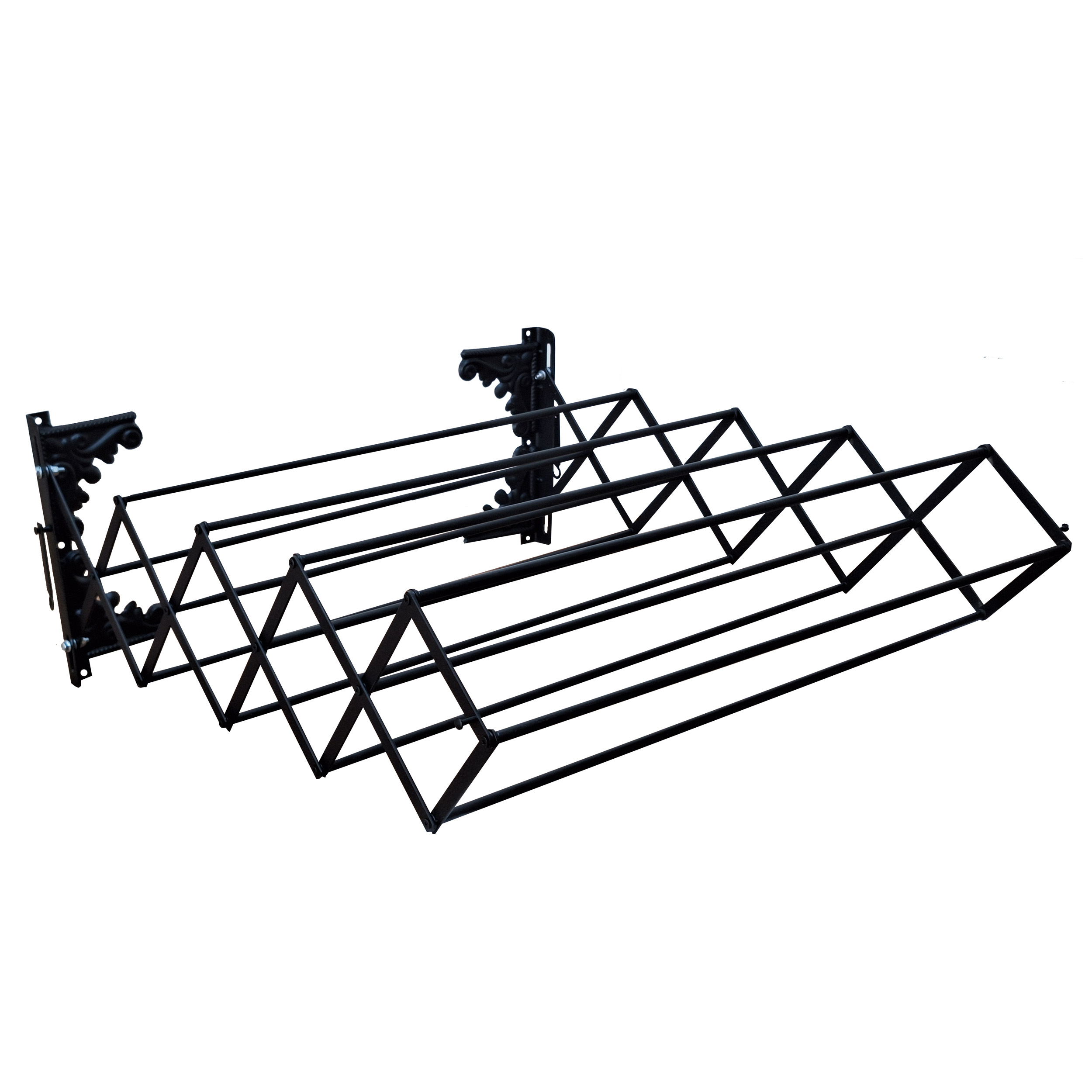 بند رخت دیواری مدل اکاردونی کد 60