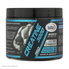 پودر کراتین کراپیور مونوهیدرات 3000 یورو ویتال وزن 250 گرم