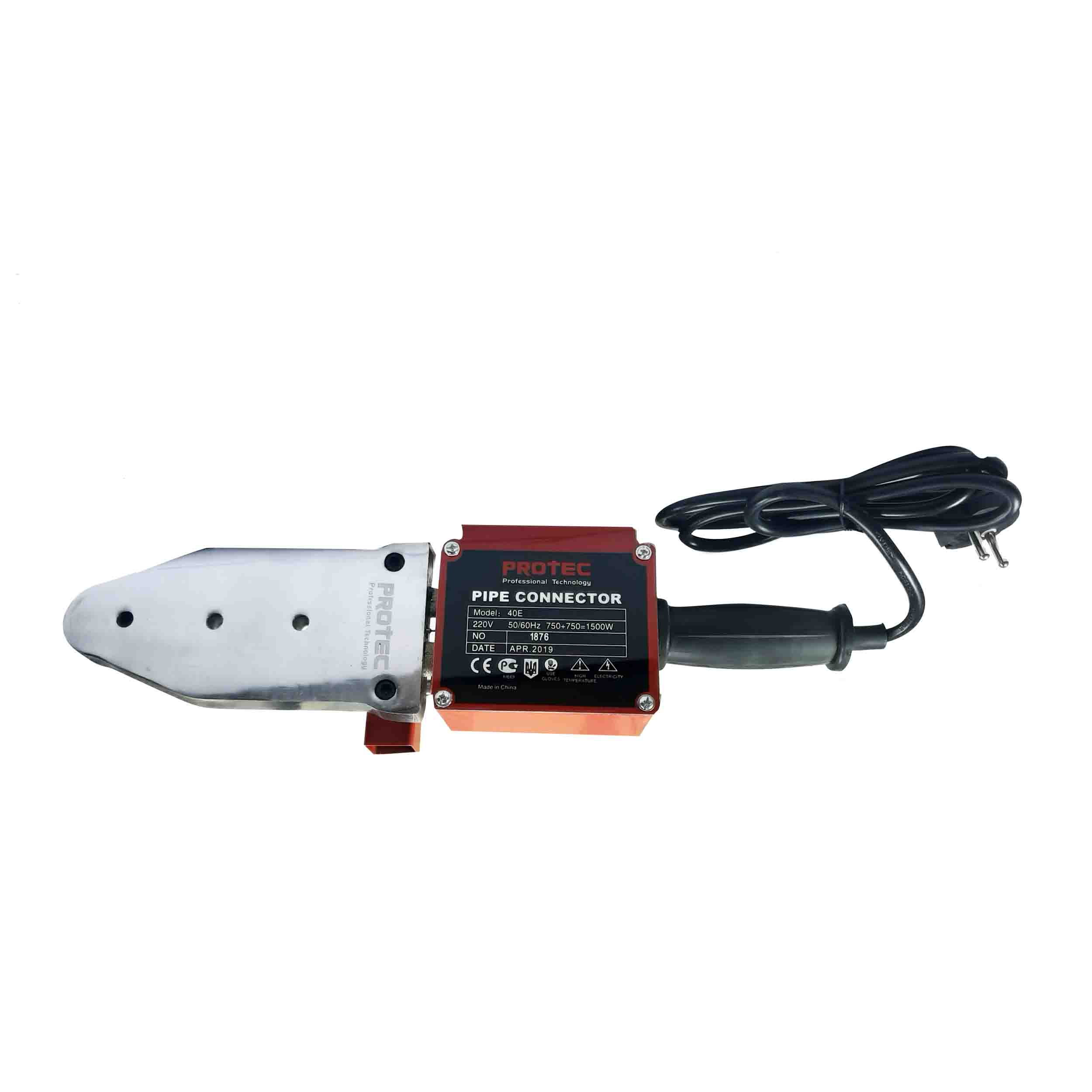 دستگاه اتو لوله سبز پروتک مدل 40E