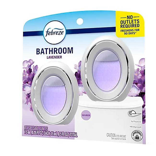 خوشبوکننده هوا فبرز مدل ایستاده رایحه  لوندر کد 933199 حجم 7.5 میلی لیتر بسته 2 عددی