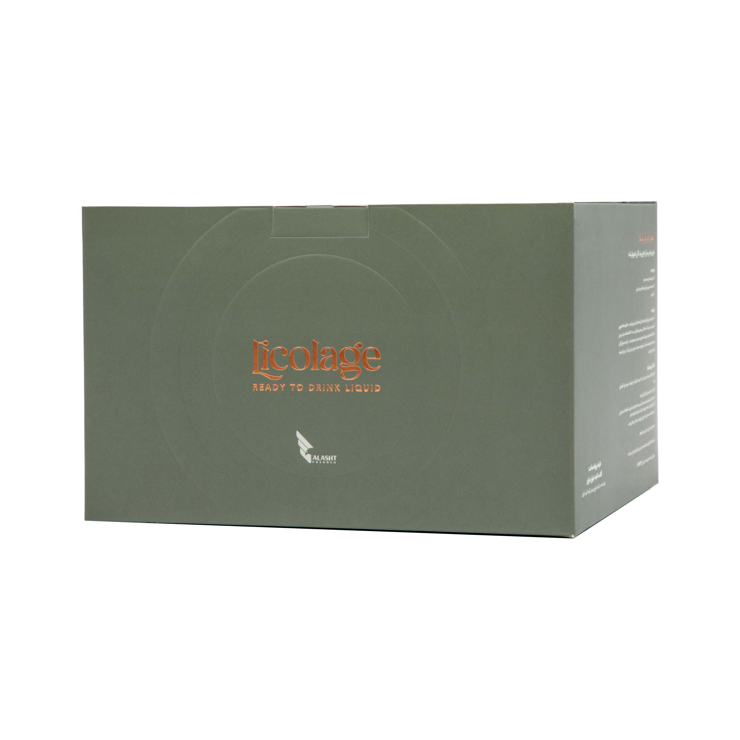 محلول خوراکی لیکلاژ الشت - 40 میلی لیتر بسته 30 عددی