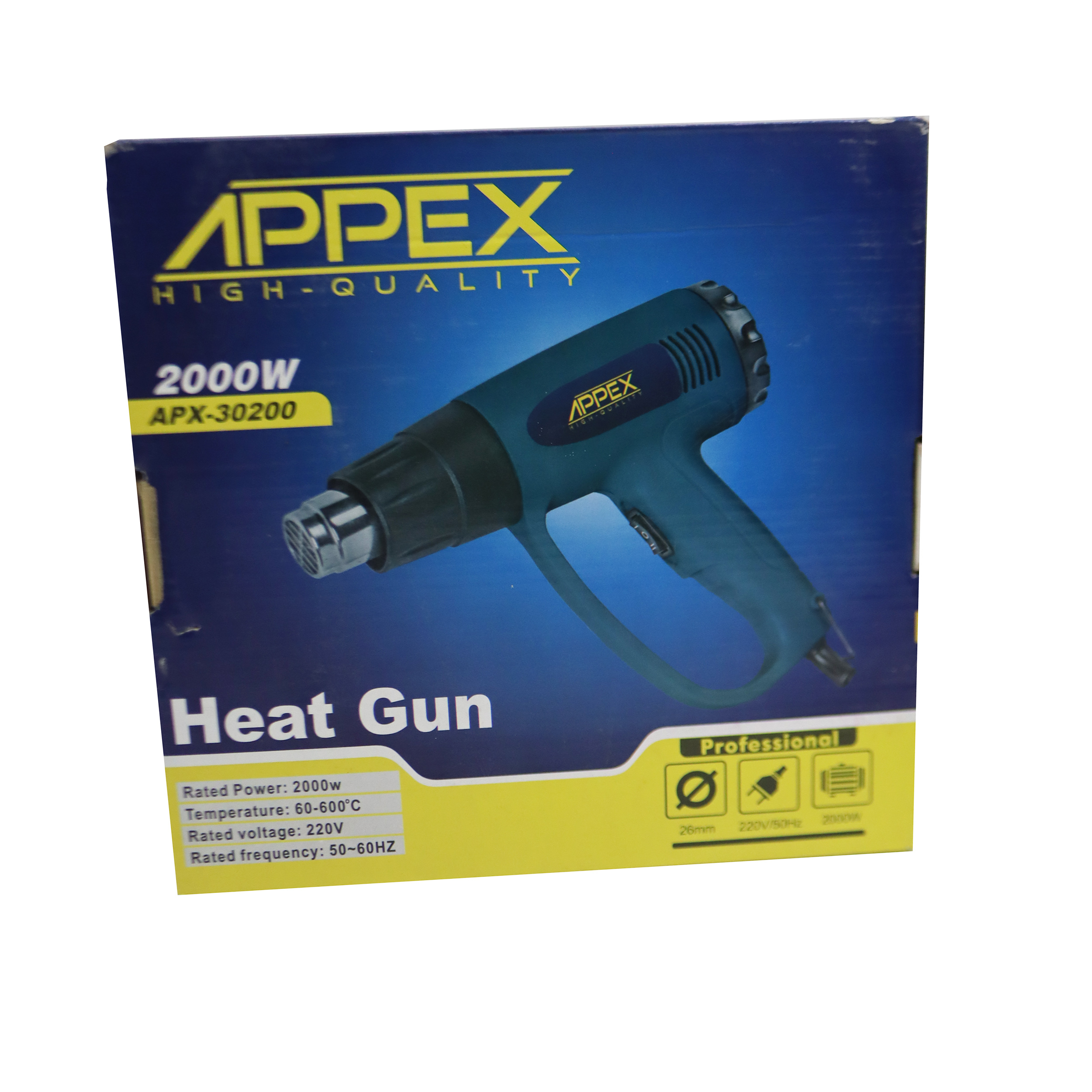 سشوار صنعتی اپکس مدل YP-APX-30200-2000W