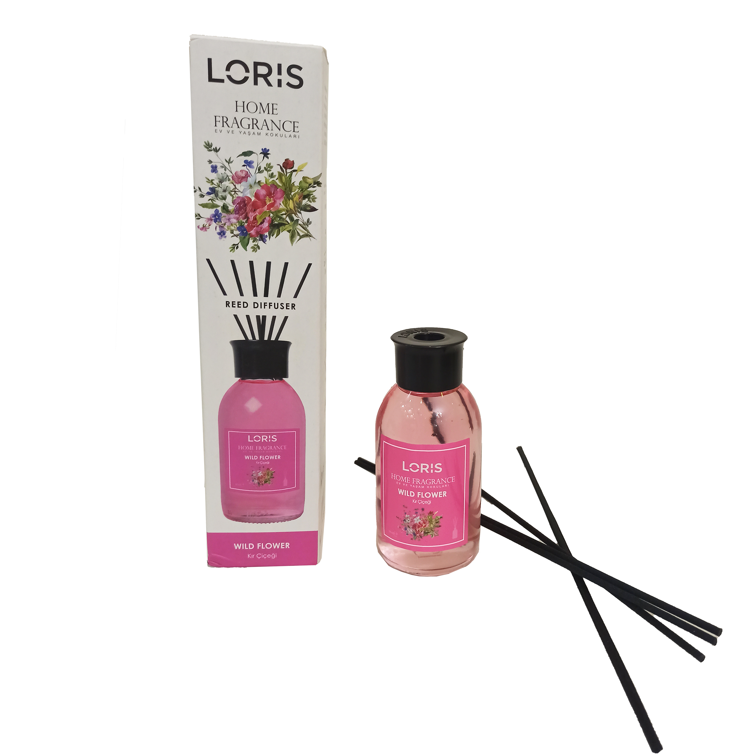 اسانس خوشبوکننده هوا لوریس مدل گلهای وحشی حجم 100 میلی لیتر