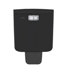 فلاش تانک ایمن آب مدل کاسپین پلاس مشکی کروم