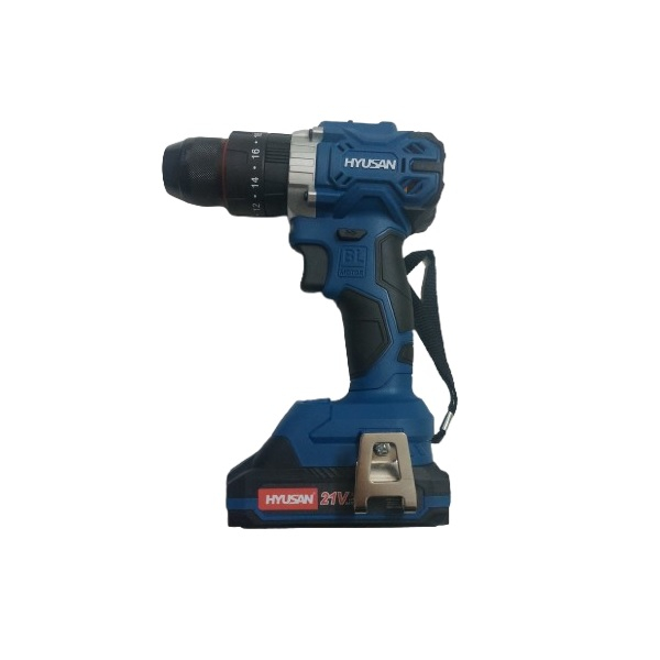 دریل پیچ گوشتی شارژی براشلس چکشی 21 ولت هیوسان مدل HS2135B