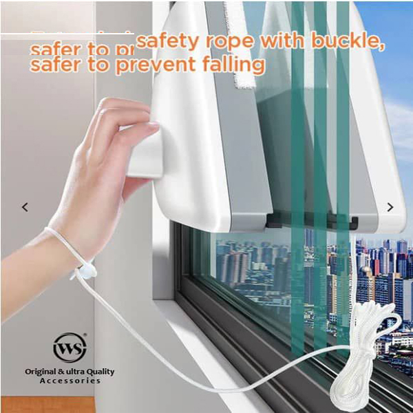 پاک کننده مغناطیسی شیشه  دبلیو اس مدل تک جداره از 3MM تا 10MM