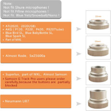 شاک مانت میکروفون مدل 4S