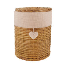 سبد رخت چرک مدل استوانه ای کد SLH-L