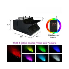 رقص نور مدل 3 حباب و بخار