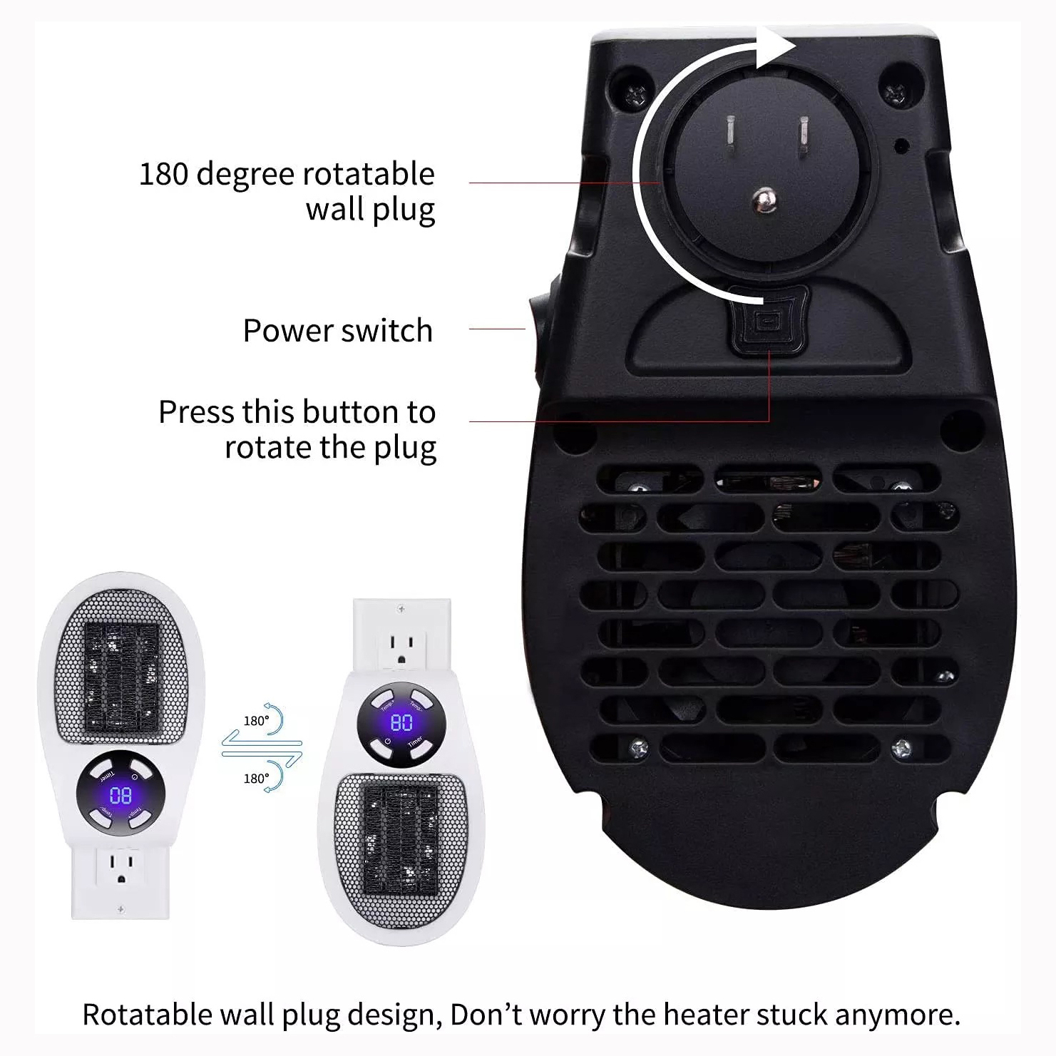 فن هیتر سیف الکتریک مدل FST