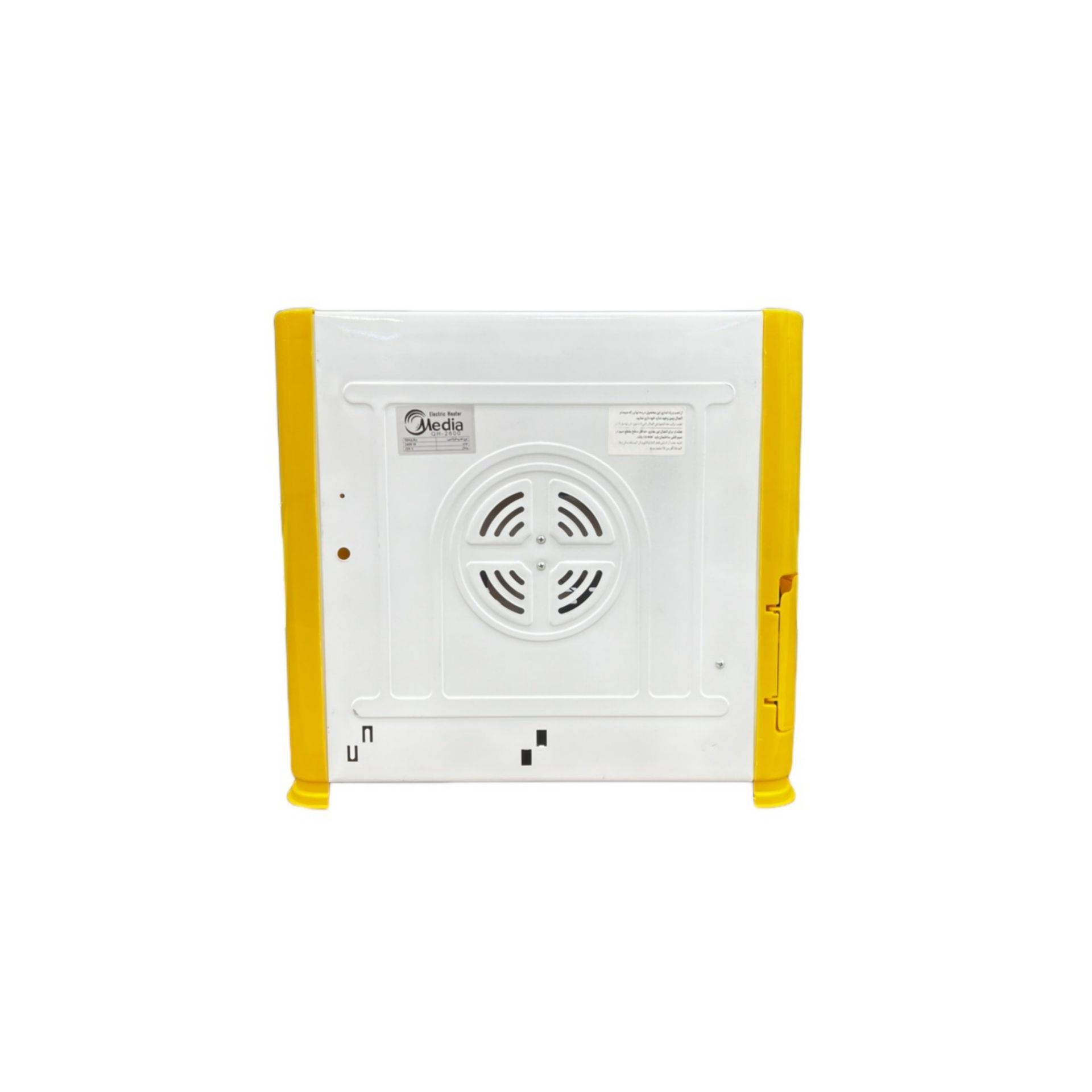 بخاری برقی مدیا مدل QH-2600
