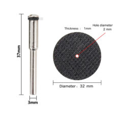 صفحه برش فرز مینیاتوری مدل 32mm کد050 مچموعه 52 عددی