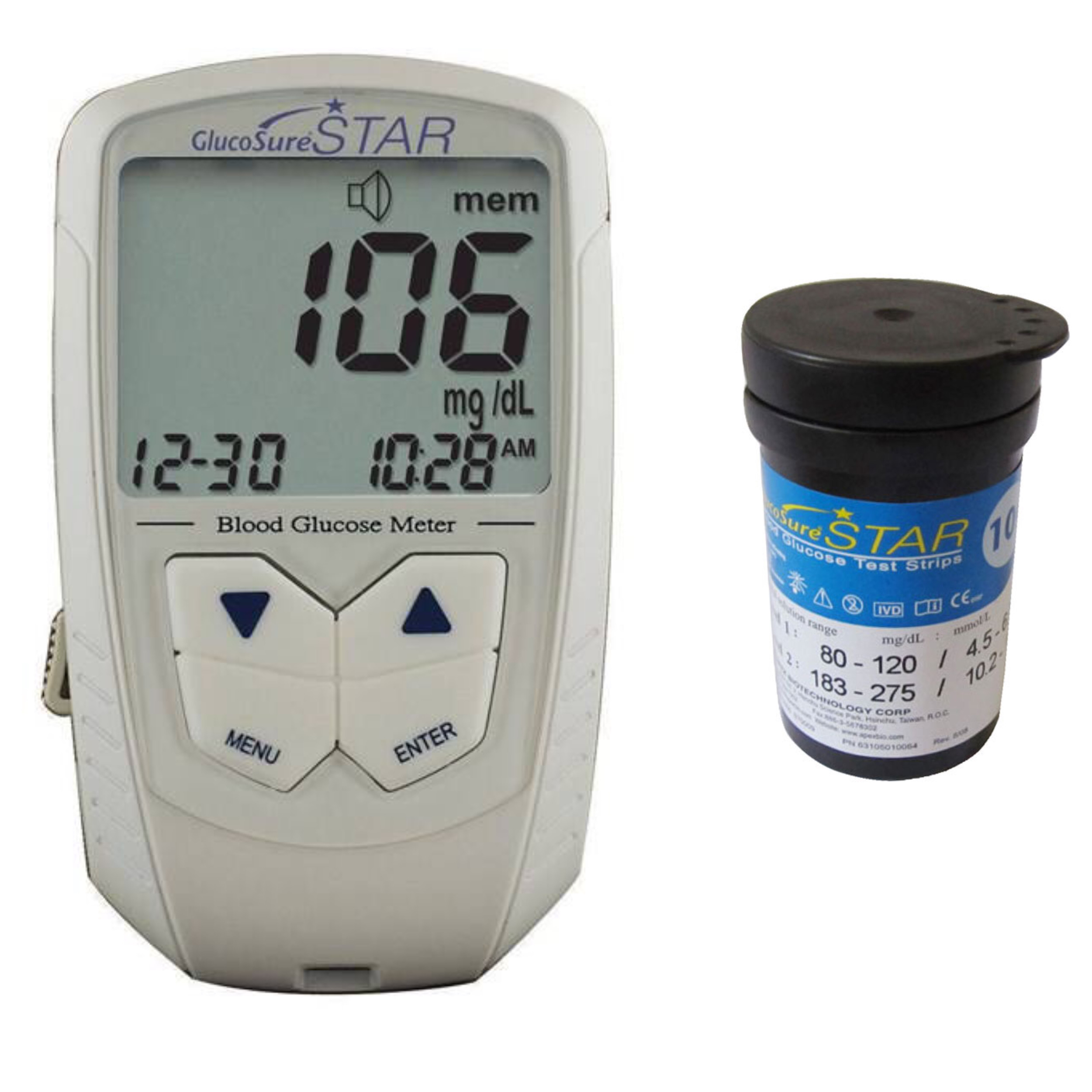 دستگاه تست قند خون استار مدل Apex Bio-AST