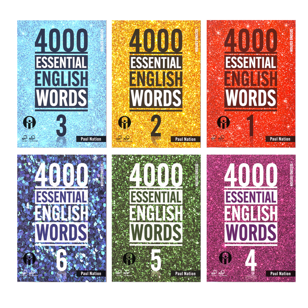 کتاب 4000Essential English Words اثر Paul Nation انتشارات الوندپویان شش جلدی