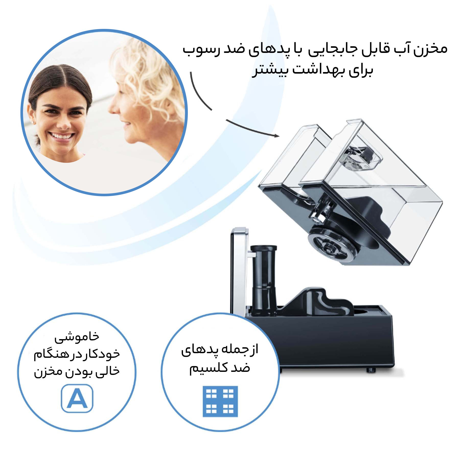 دستگاه بخور سرد و گرم بیورر مدل LB88