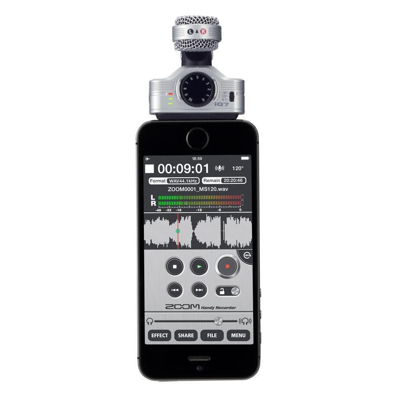 ضبط کننده حرفه ای صدا زوم مدل zoom iQ7