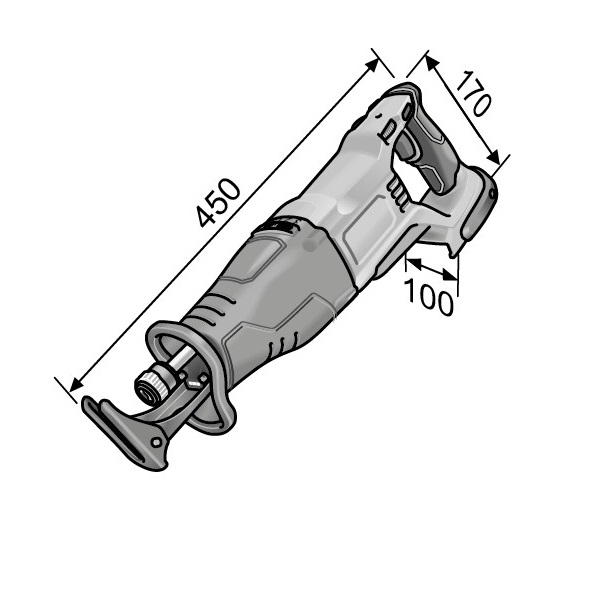 اره افقی بر شارژی فلکس مدل RSP DW 18.0-EC/5.0 Set