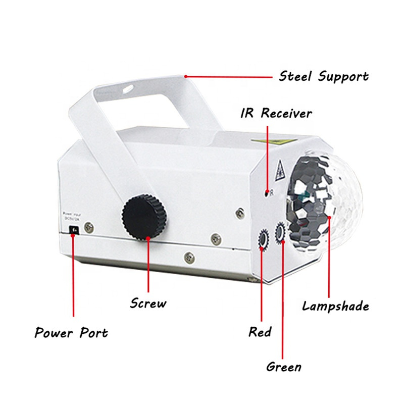 رقص نور مجیکبال مدل LASER