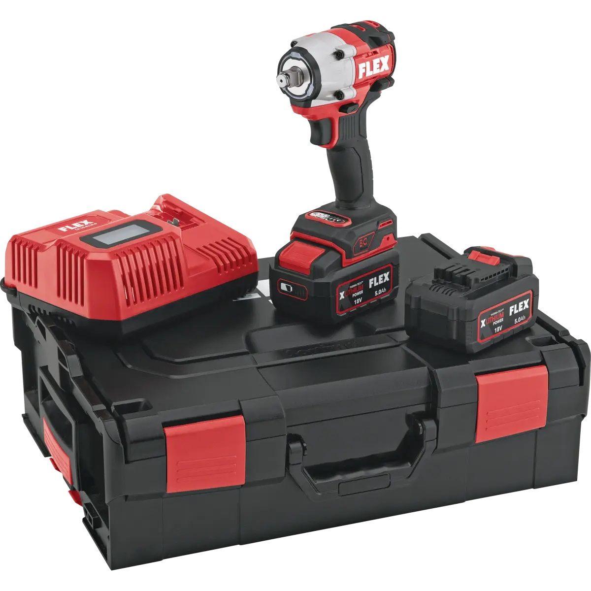 آچار ضربه ای فلکس مدل IW 1/2" 400 18.0-EC 5.0/Set