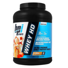 پودر پروتئین وی اچ دی با طعم کارامل وانیل بی پی آی – 1850 گرم