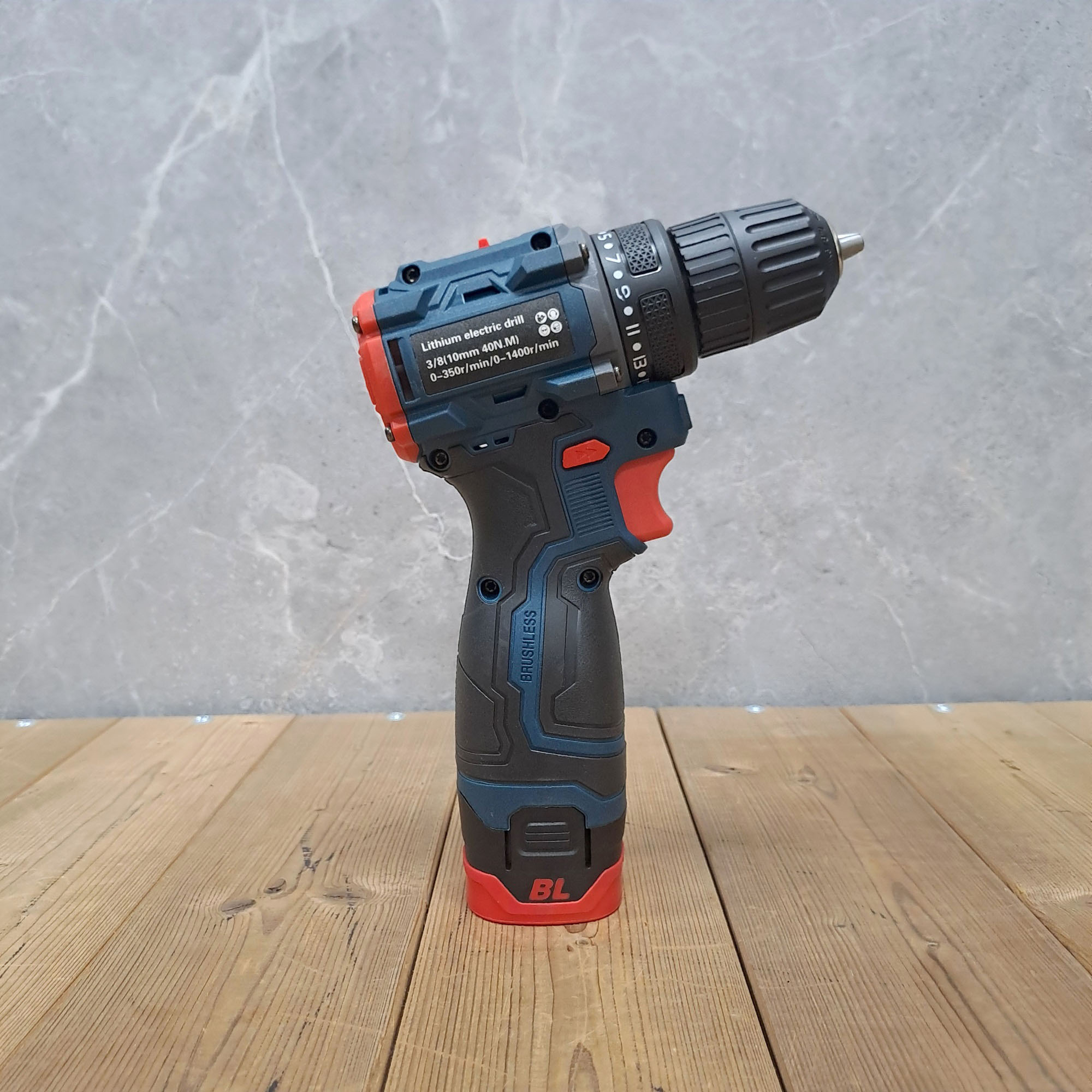 دریل پیچ گوشتی شارژی باس مدل براشلس