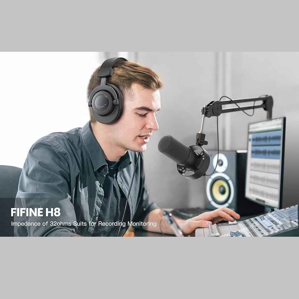 هدفون مانیتورینگ مدل Fifine H8