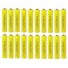 باتری شارژی نیم قلمی سولونیکس مدل صنعتی Ni-Cd مجموعه 20 عددی