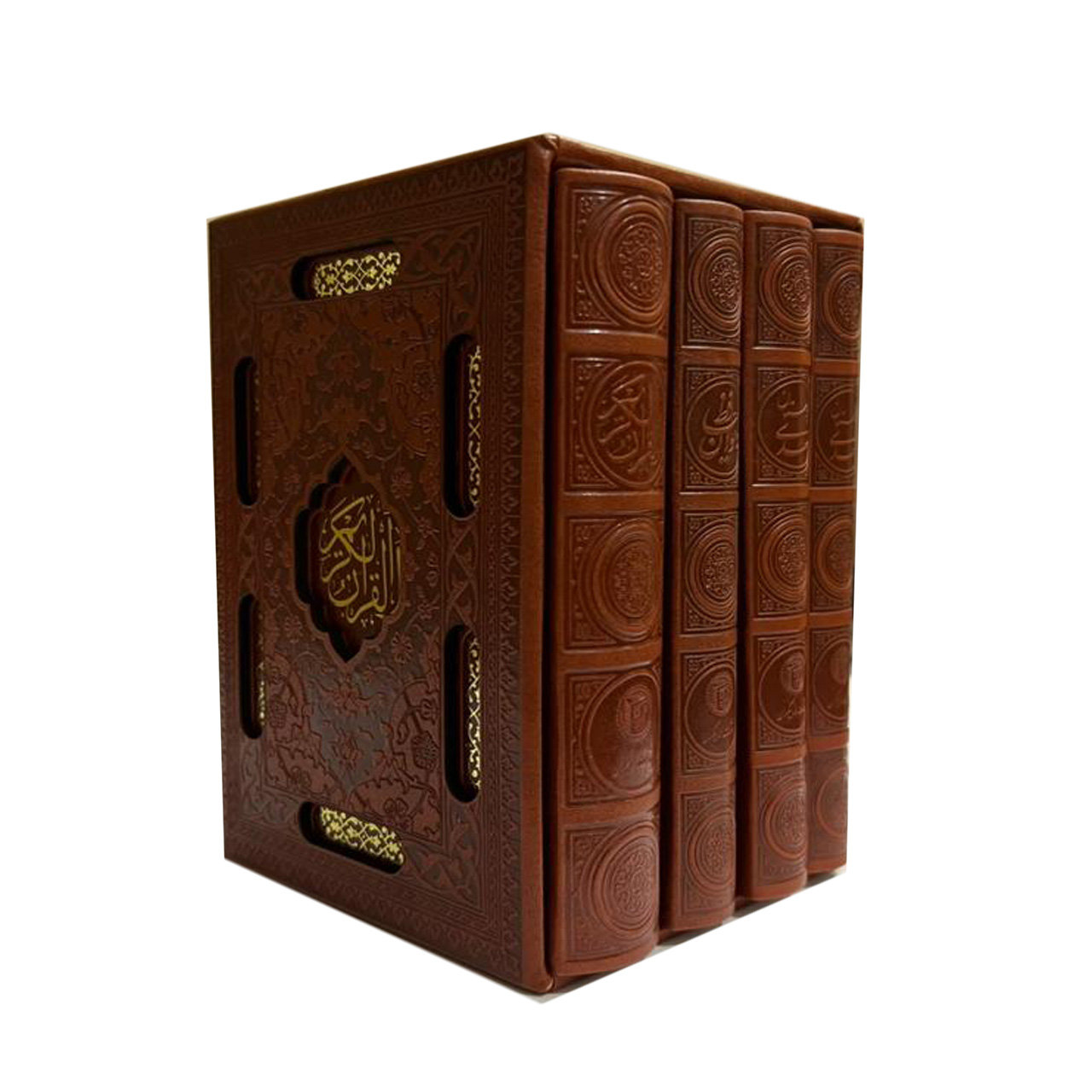 مجموعه کتاب قرآن کریم و دیوان حافظ و رباعیات خیام و گلستان و بوستان سعدی انتشارات آراز بیکران 5 جلدی