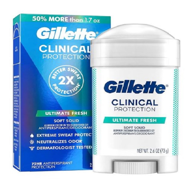 استیک دئودورانت مردانه ژیلت مدل  2X وزن 73 گرم