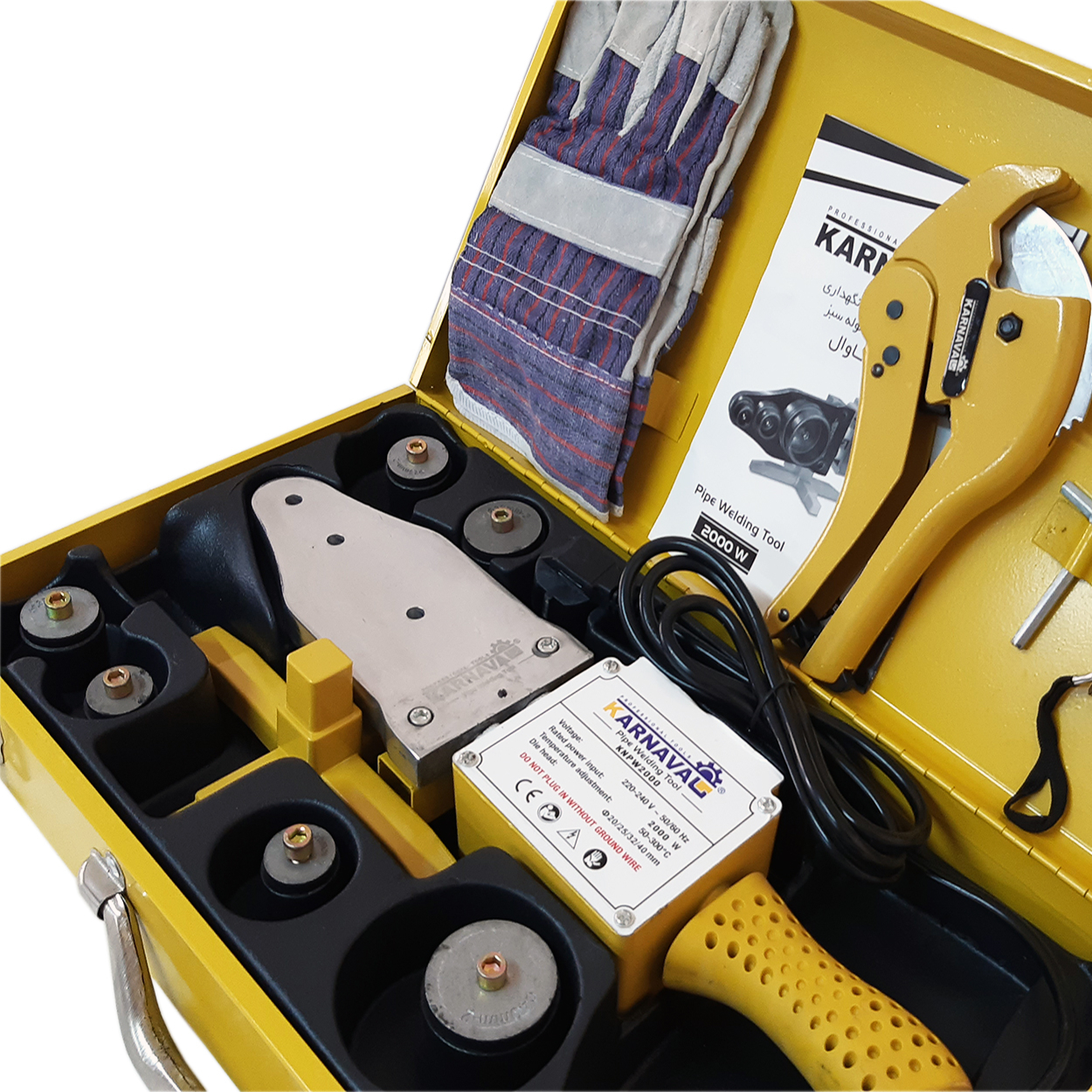 دستگاه اتو لوله سبز کارناوال مدل AT-2000A